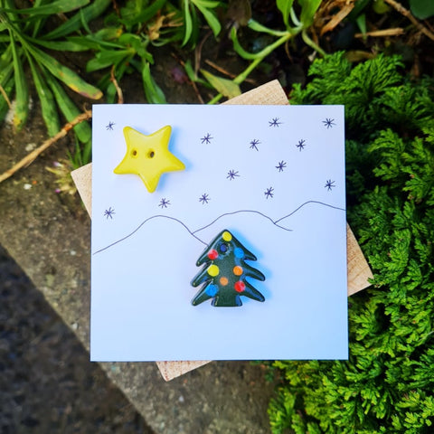 Christmas Buttons Card