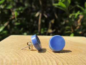 Bluebird Ceramic Porcelain Stud Earrings